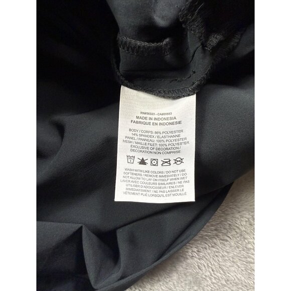 Nike Jacket Mens Small Black Yellow Hooded Quarter Zip Pullover Mesh FJ9536-015 - Picture 6 of 12